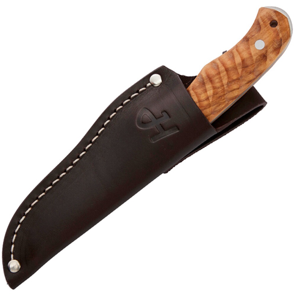 Outdoormesser Olivenholz, Herbertz