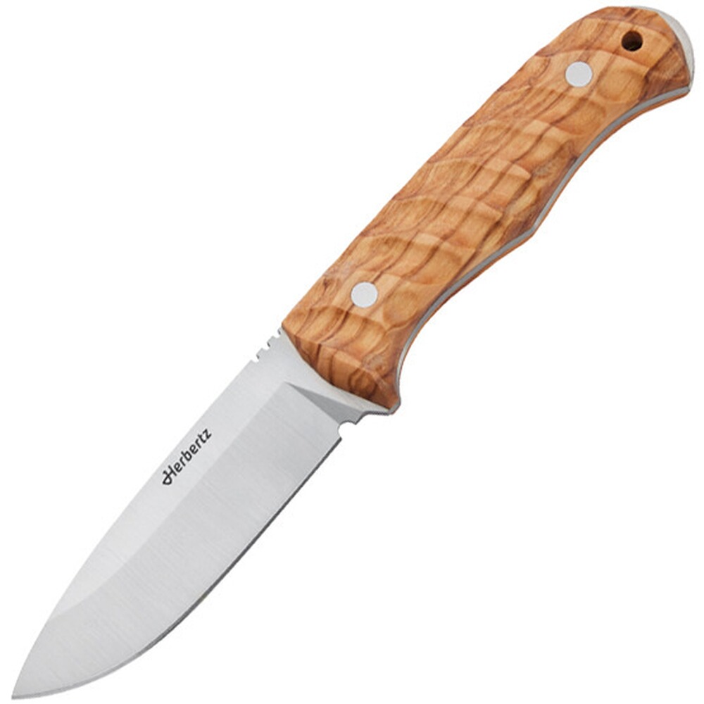 Outdoormesser Olivenholz