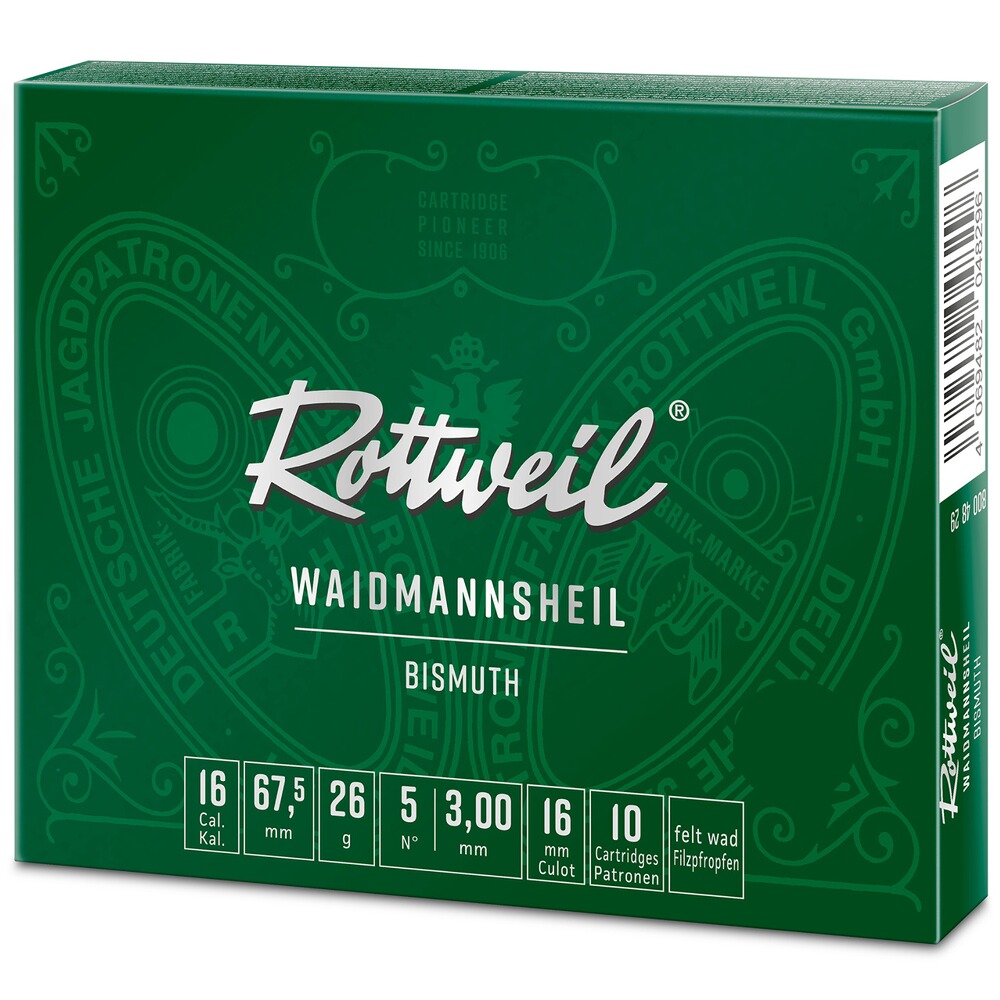 16/67,5 Waidmannsheil Bismuth 3mm 26g, Rottweil