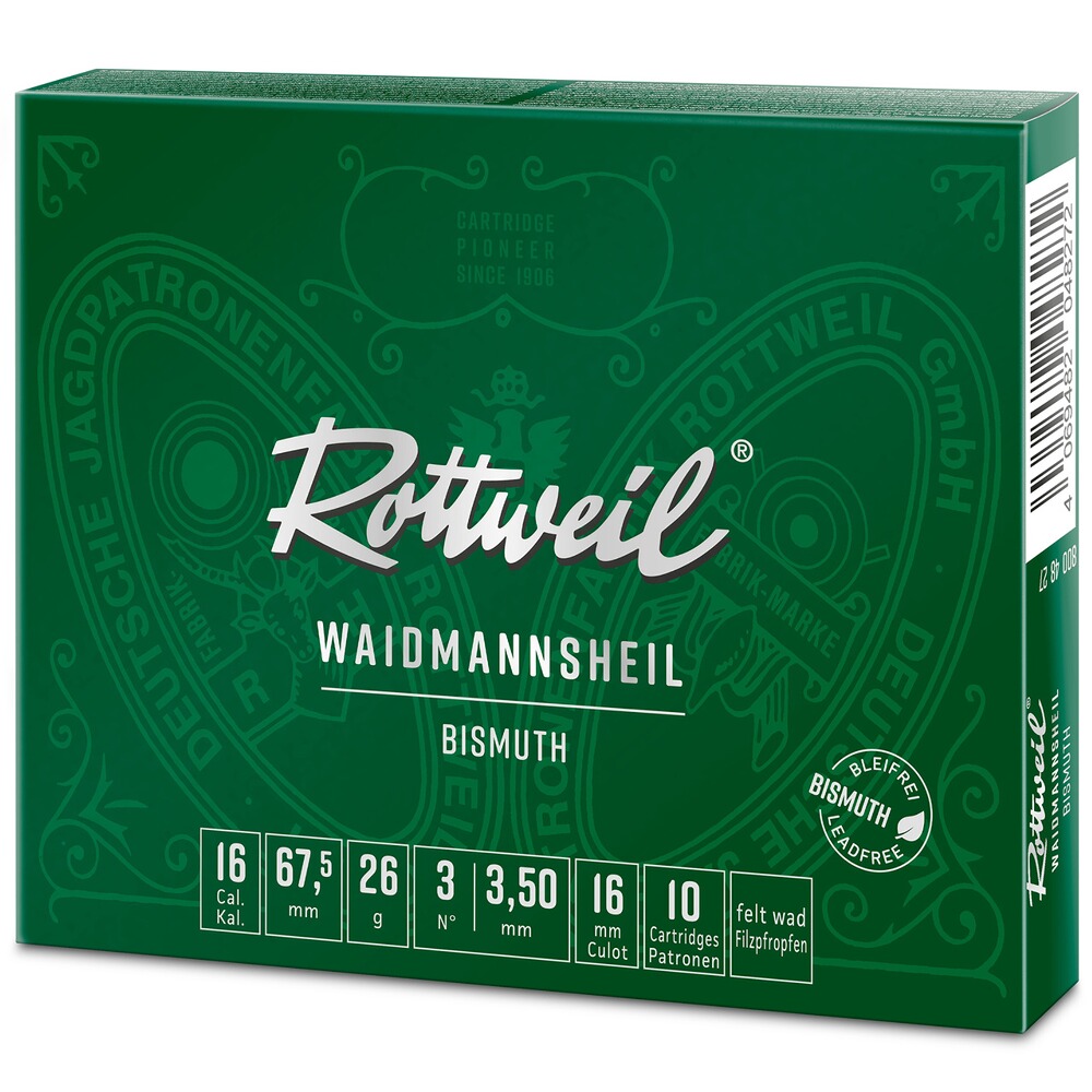 16/67,5 Waidmannsheil Bismuth 3,5mm 26g, Rottweil