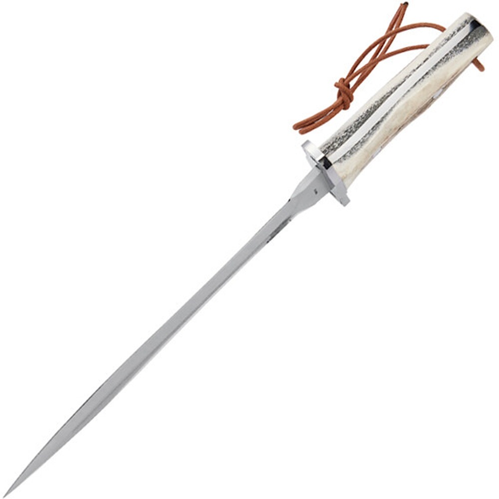 Abfangmesser mit Hirschhorngriff, Herbertz