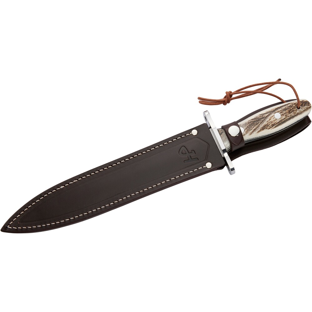 Abfangmesser mit Hirschhorngriff, Herbertz