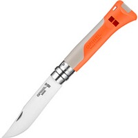 Couteau de poche n° 79, n° 112, n° 105, n° 110, n° 101 et n° 108 No8 Horizon Moutarde/sw, Opinel