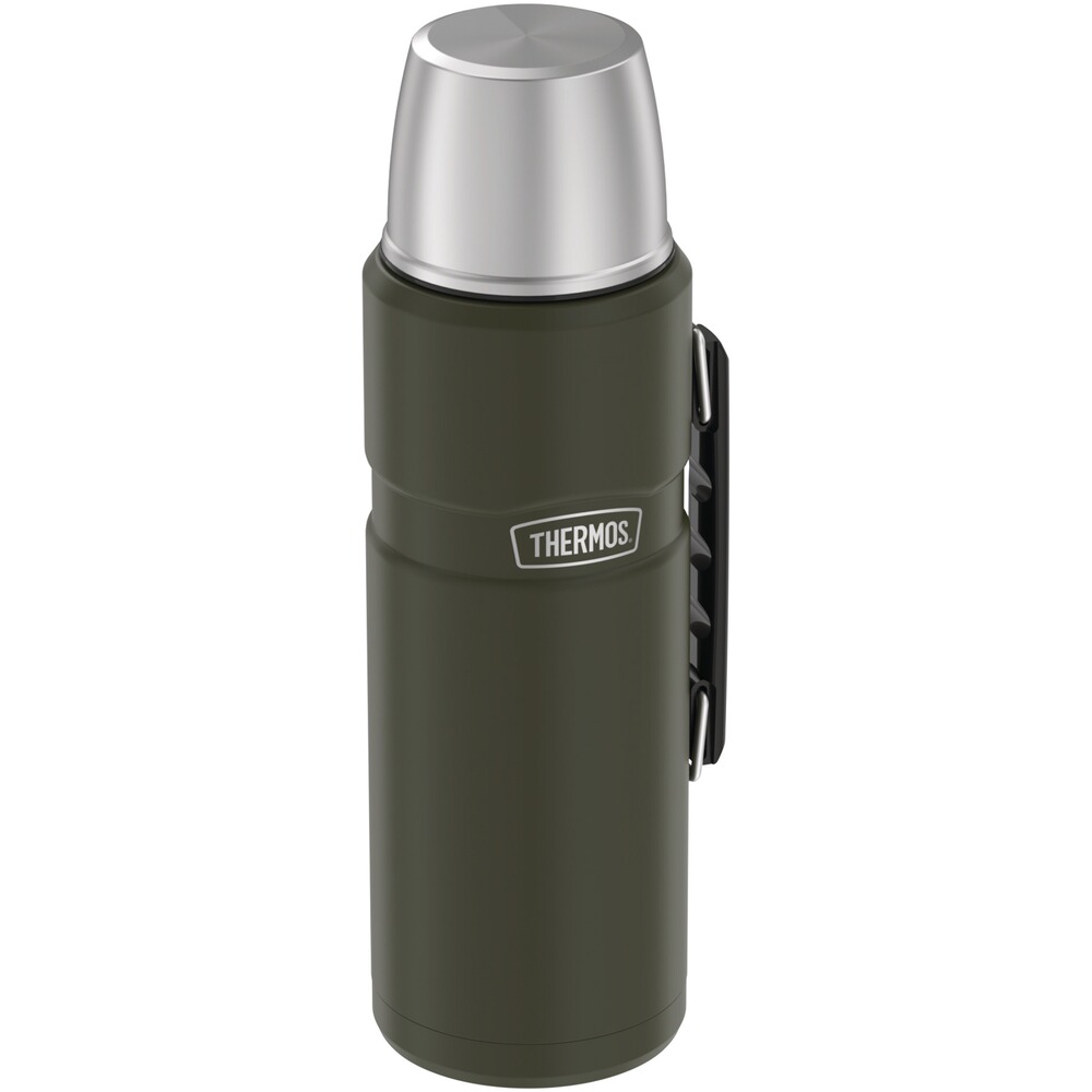 Vacuum flask Thermos Bottle olive 1.20l, Thermos