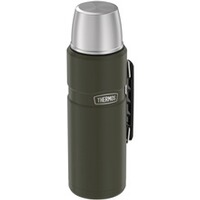 Vacuum flask Thermos Bottle olive 1.20l, Thermos
