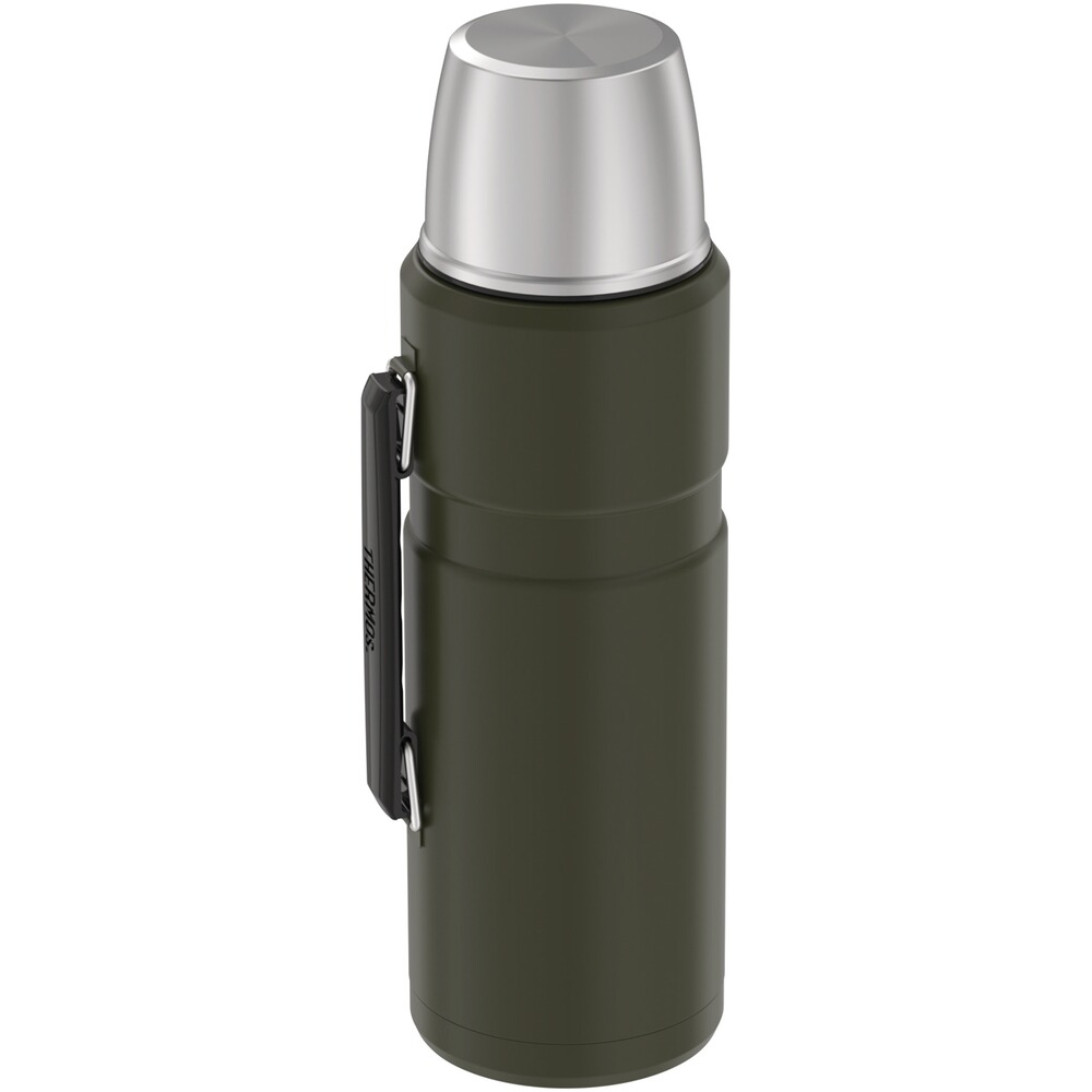 Vacuum flask Thermos Bottle olive 1.20l, Thermos