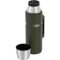Vacuum flask Thermos Bottle olive 1.20l, Thermos
