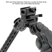 Bipod UTG Big Bore 9 x 14 inch Alu sw, UTG