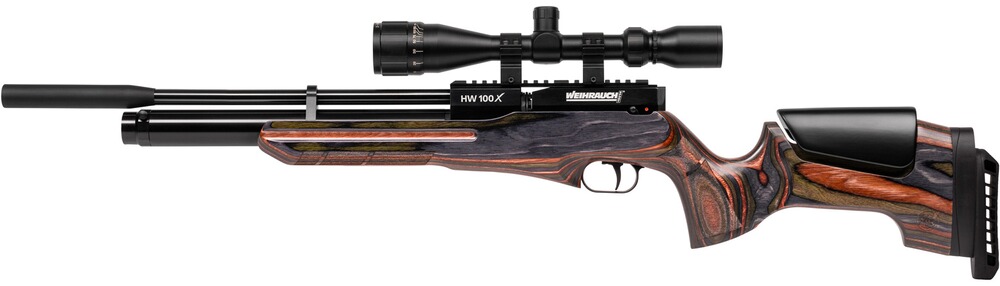 Luftgewehr HW 100 X-S/X-SK mit Schichtholschaft, Weihrauch Sport