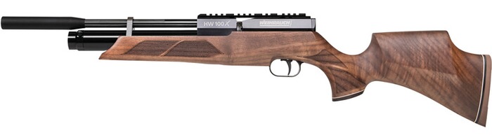 Luftgewehr HW 100 X-S/X-SK mit Nussbaumschaft, Weihrauch Sport