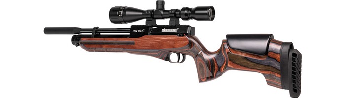 Luftgewehr HW 100 X-S/X-SK mit Schichtholschaft, Weihrauch Sport