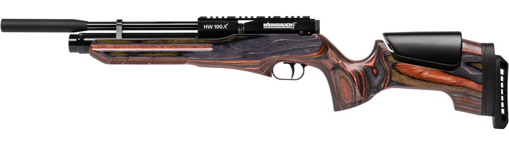 Luftgewehr HW 100 X-S/X-SK mit Schichtholschaft