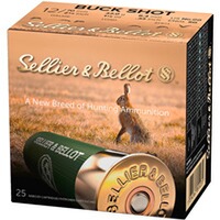 S+B 12/70 Buck FELT 7.62mm 32g. 25pcs., Sellier & Bellot