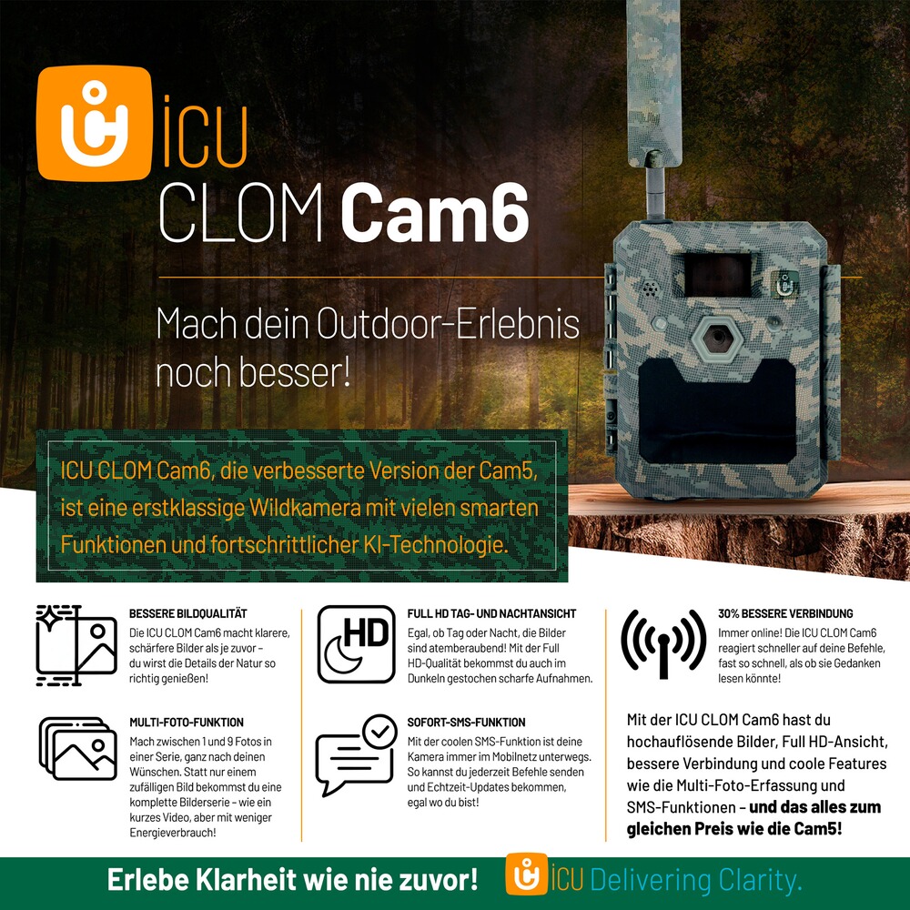 Wildkamera CLOM Cam 6, ICU