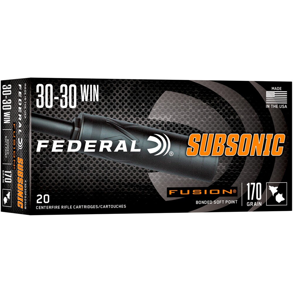 .30-30 Win. Fussion Subsonic 11g/170grs