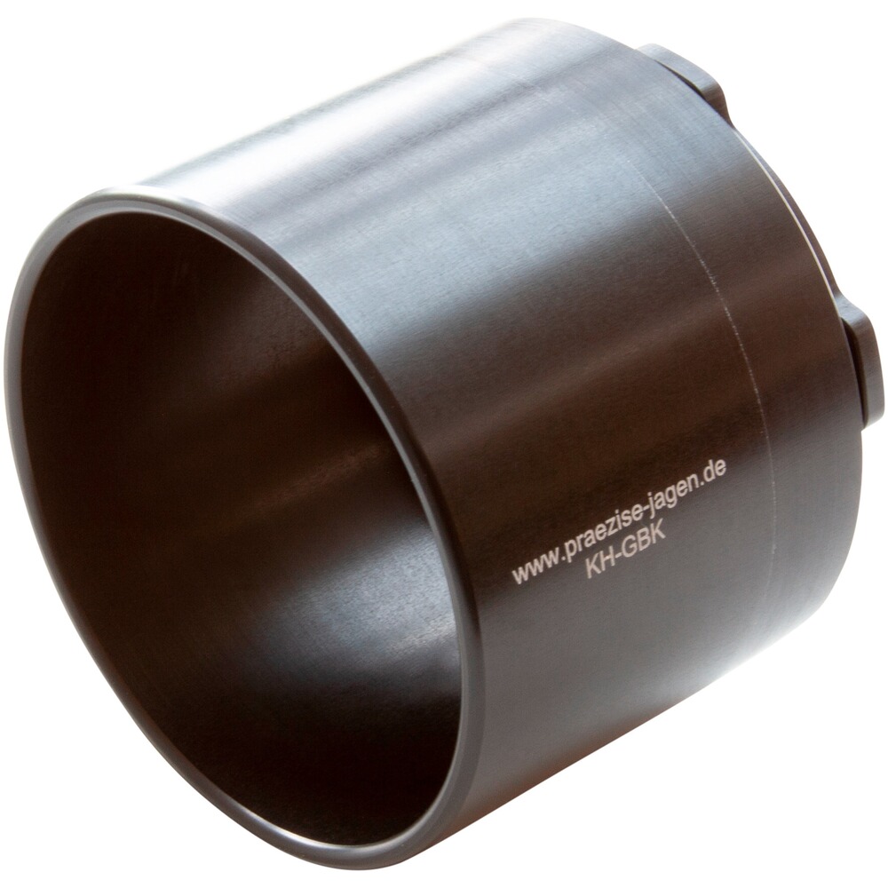 Gegenlichtblende für Multiadapter-System, Präzise Jagen