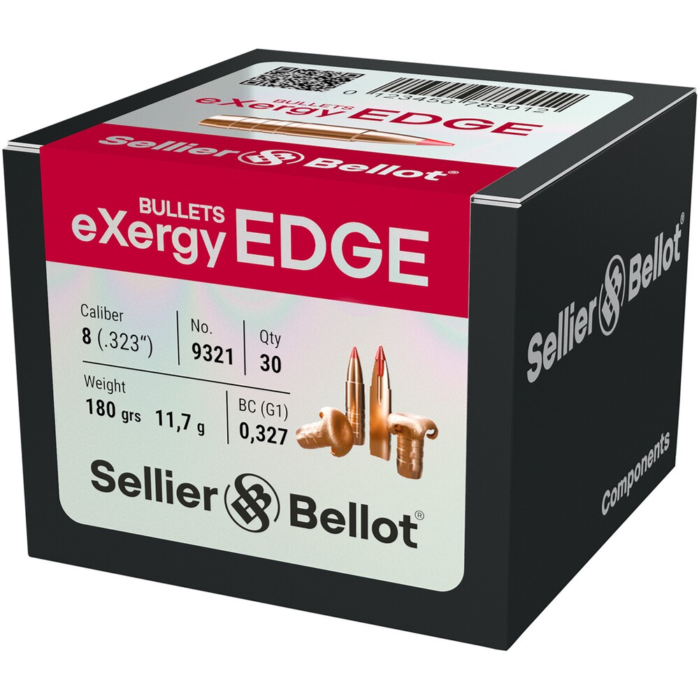Geschosse .323 eXergy Edge 11,7g/180grs., Sellier & Bellot
