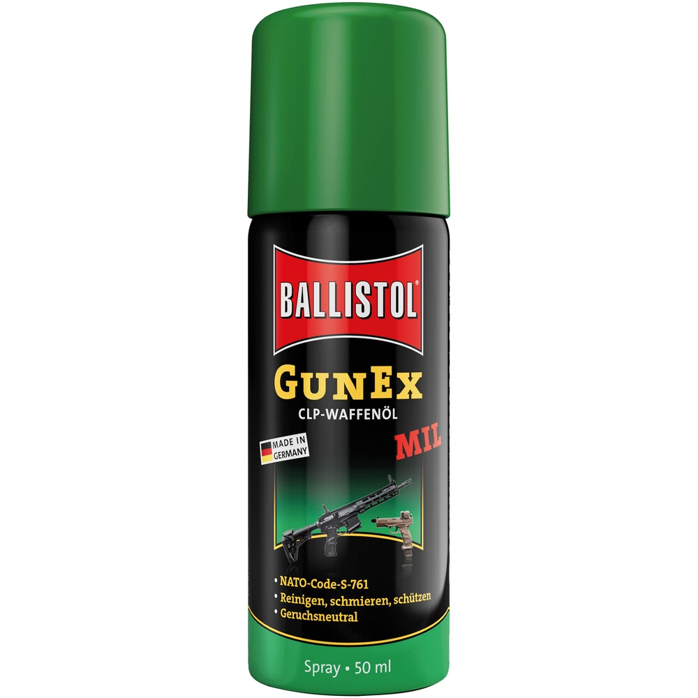 Waffenöl GunEx MIL-CLP, BALLISTOL