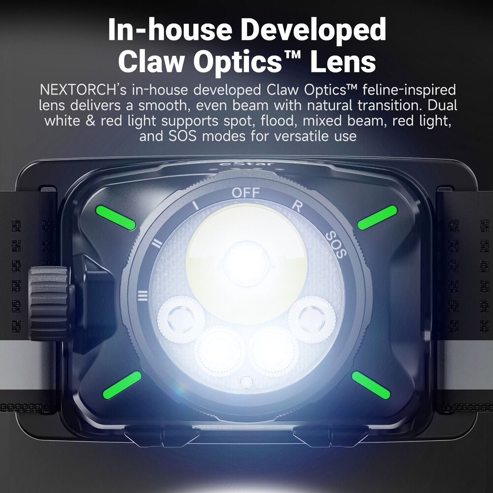 Stirnlampe eStar, NEXTORCH