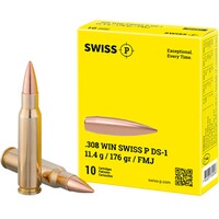 .308 Win. DS-1 Vollmantel 11,4g/176grs., Swiss P