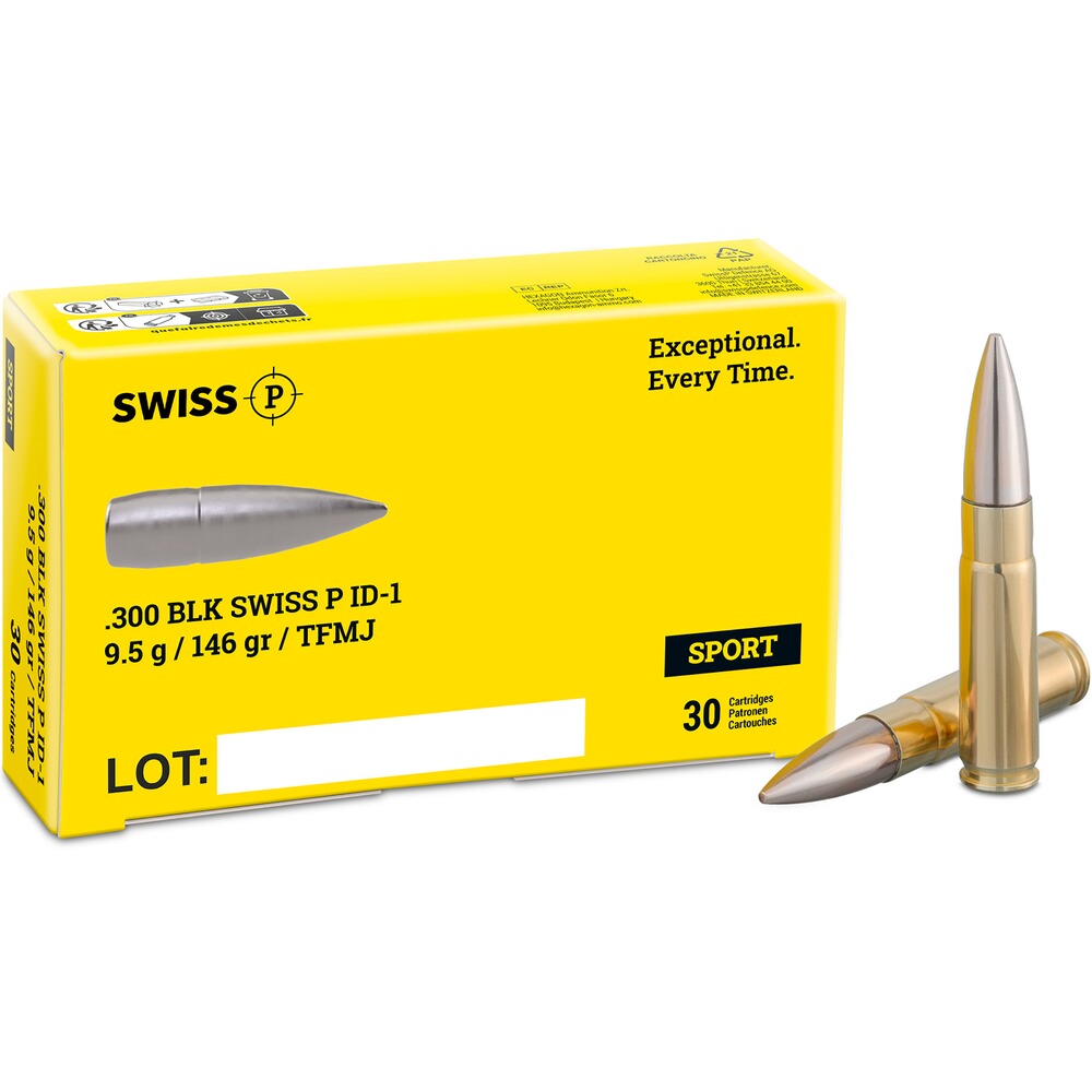 .300 Blackout ID-1 TFMJ 9,5g/146grs., Swiss P