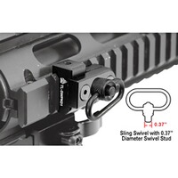 Riemenbügeladapter QD Sling Picatinny / KeyMod, UTG