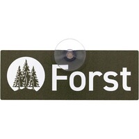 Schild mit Saugnapf für die Jagd - eckig, WILDE HILDE