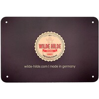 Warnschild Hund, WILDE HILDE