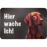 Warnschild Hund, WILDE HILDE