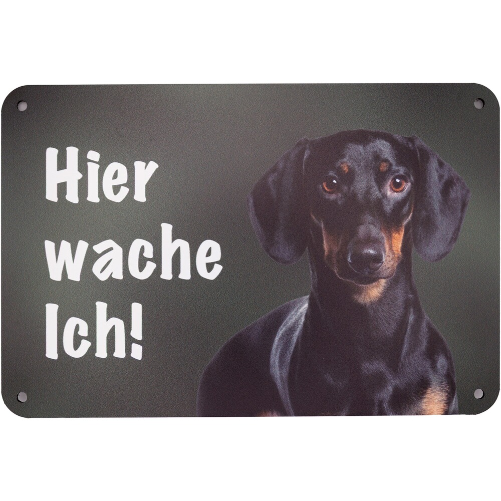 Warnschild Hund