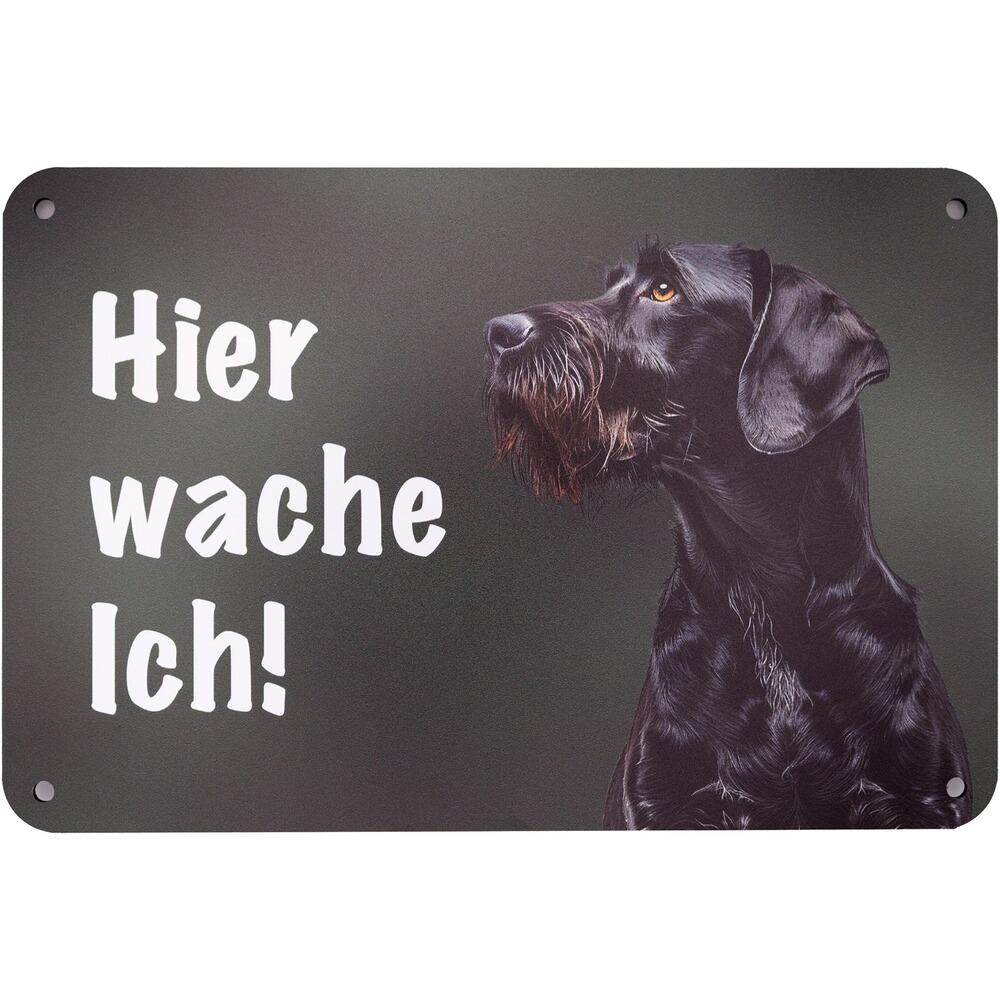 Warnschild Hund