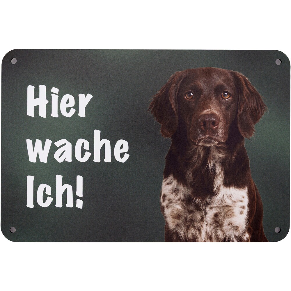 Warnschild Hund