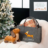 Tasche Dackel "Frieda", Gilde Handwerk