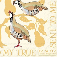 Servietten "Partridge in a Pear Tree Cream", IHR Ideal Home Range GmbH