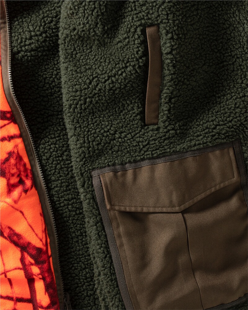 Reversible fiber fur jacket, Wald & Forst