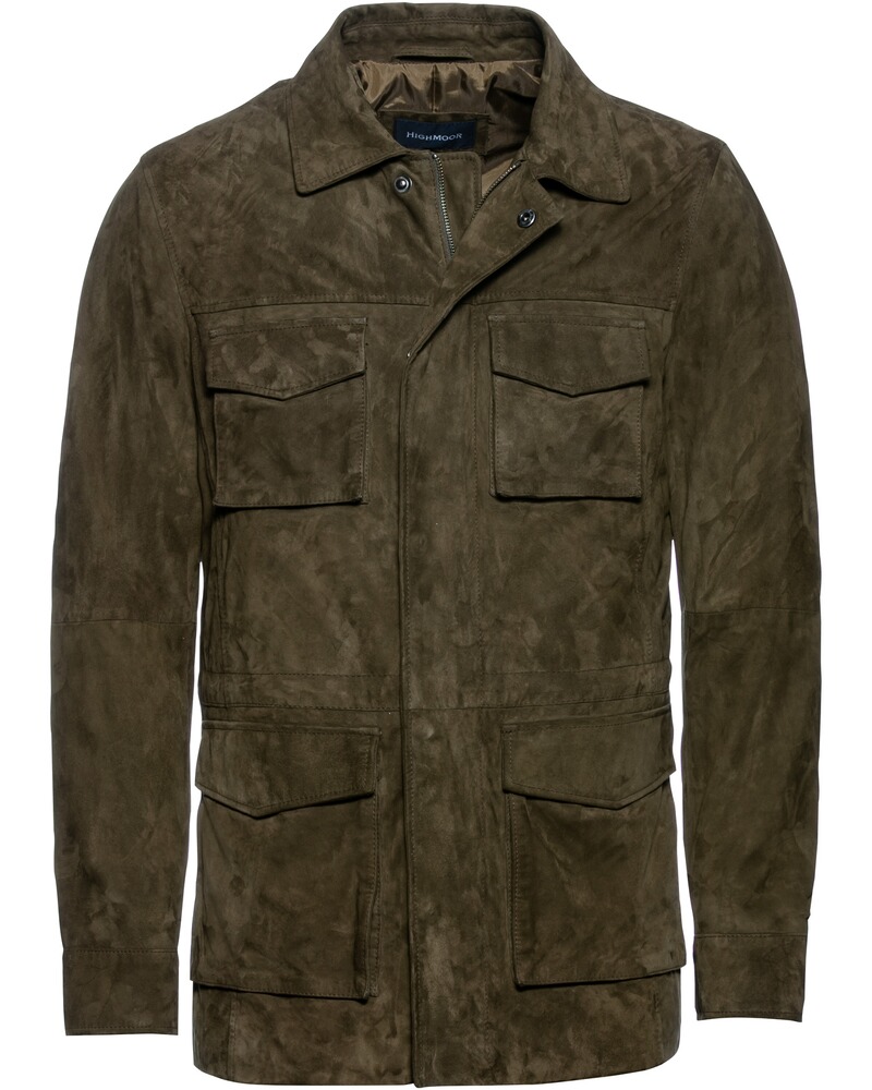 Leder-Fieldjacket