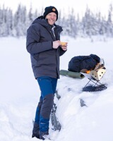 Winterjacke Värnamo Padded, Pinewood