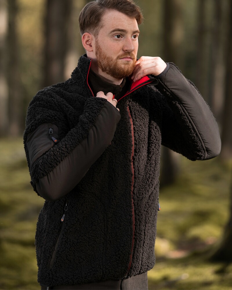 Windblock Faserpelz-Wendejacke, Parforce