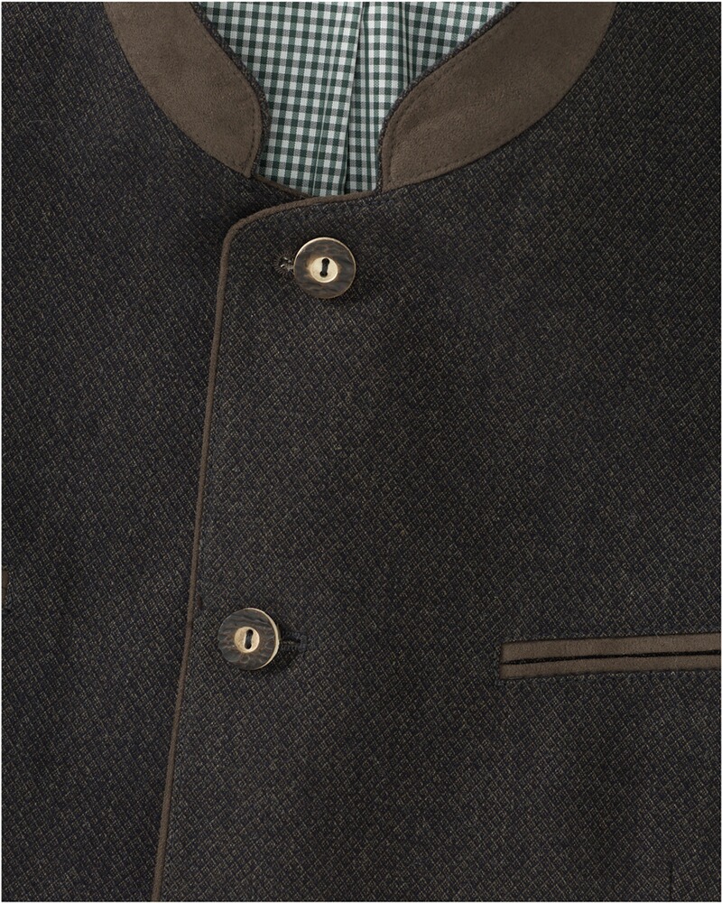 Cotton jacket with structure, Luis Steindl