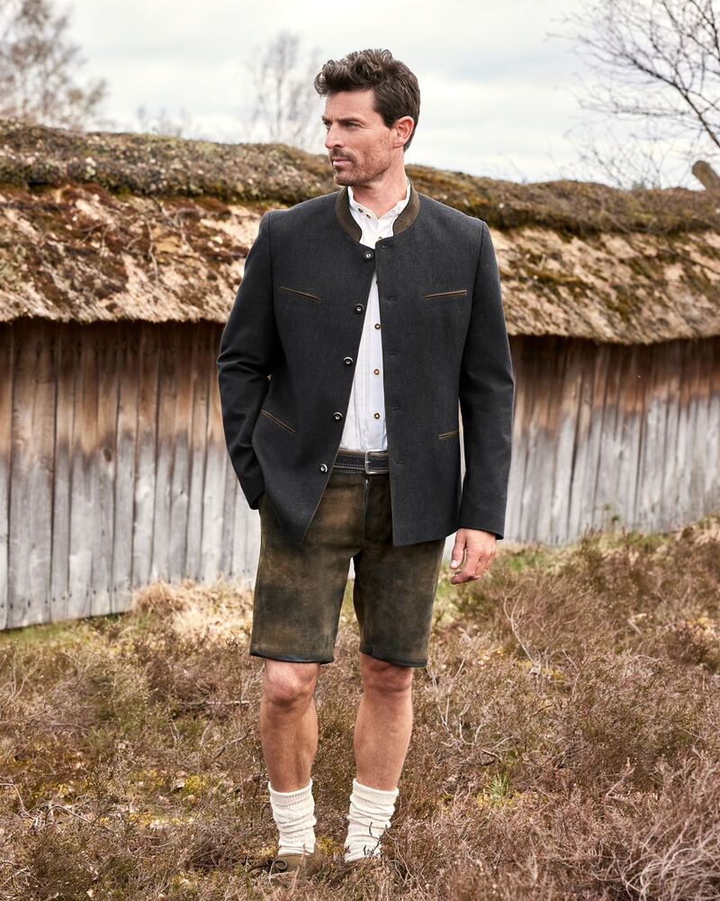Cotton jacket with structure, Luis Steindl