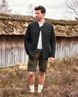 Cotton jacket with structure, Luis Steindl
