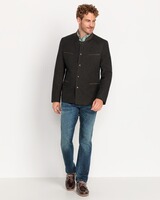 Cotton jacket with structure, Luis Steindl