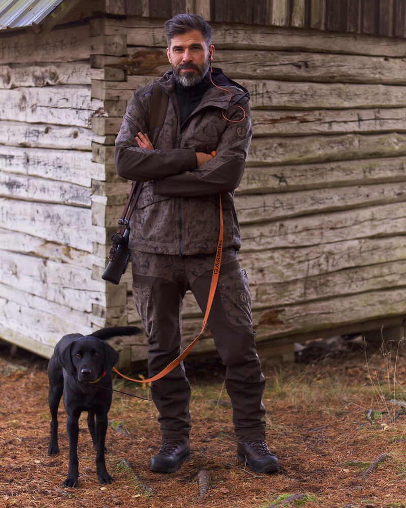 Veste Pointer, olive avec imprimé, taille M, Chevalier