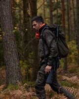 Veste Pointer, olive avec imprimé, taille M, Chevalier