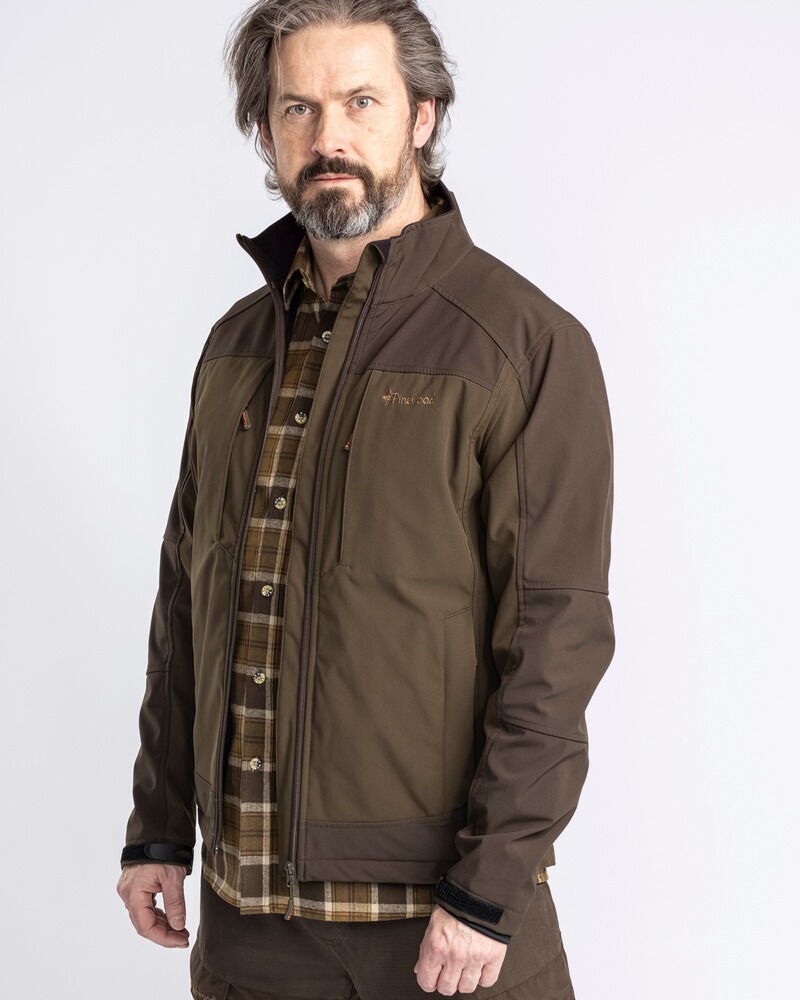 Jacke Smaland Stretch Shell, Pinewood