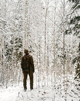Jacke Smaland Stretch Shell, Pinewood