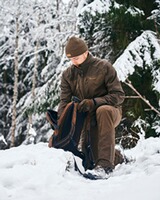 Jacke Smaland Stretch Shell, Pinewood