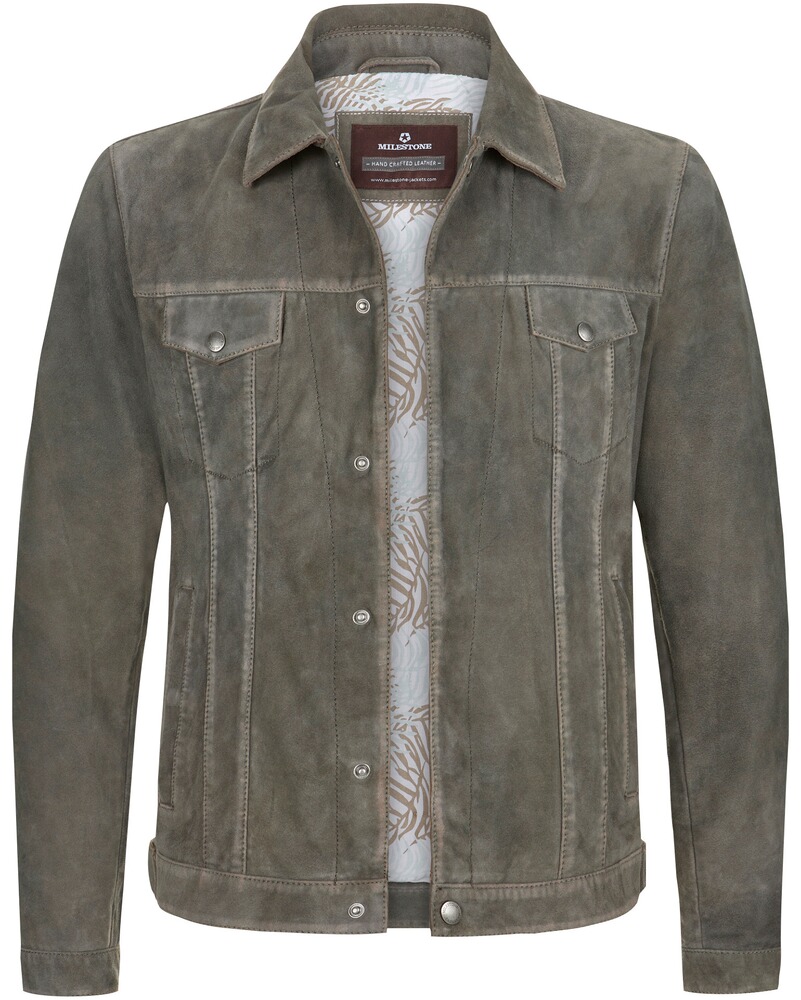 Velourslederjacke MS-Juliano, Milestone