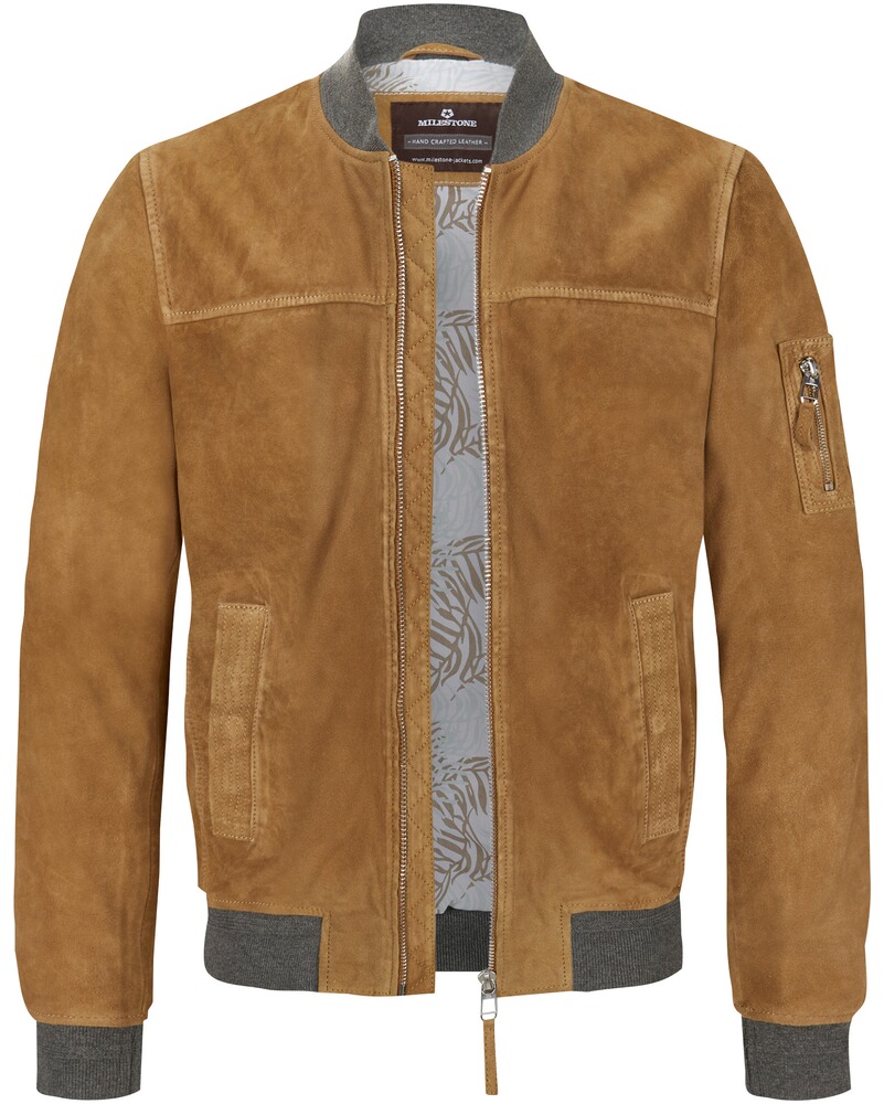 Velourslederblouson MS-Amadeo, Milestone