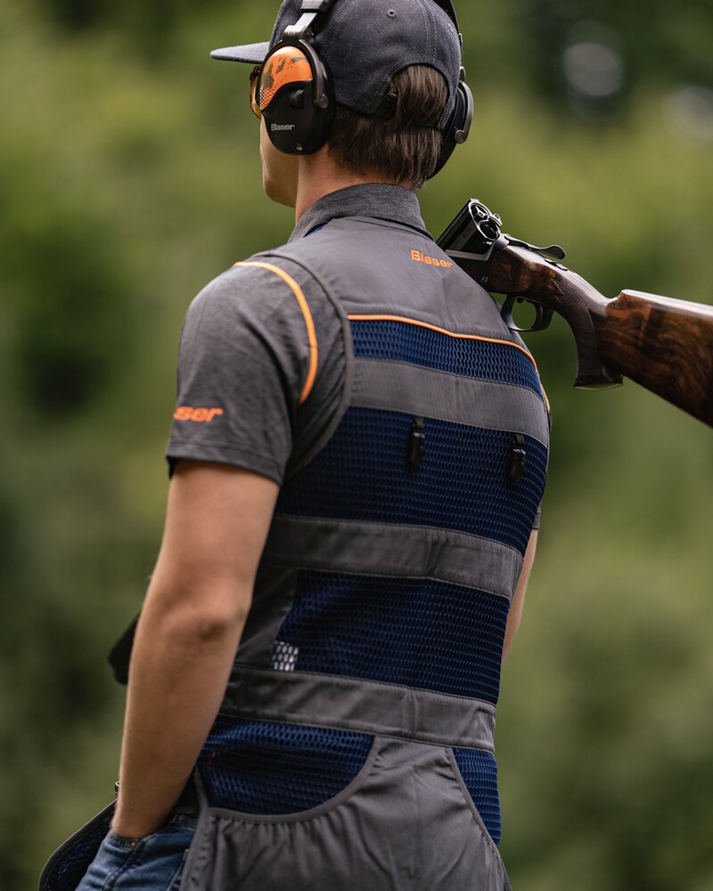 Schießweste Competition Rechts, Blaser Outfits